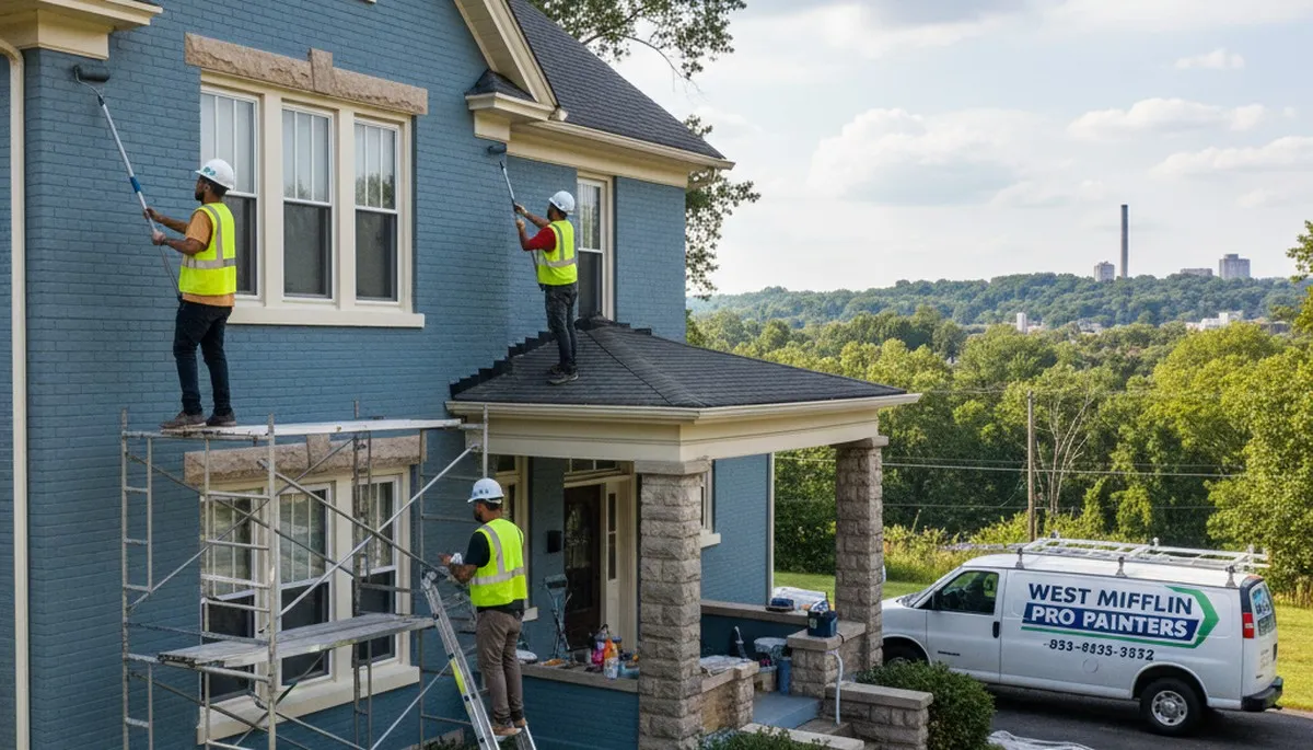 Pittsburgh, PA painting contractor providing professional interior and exterior painting services